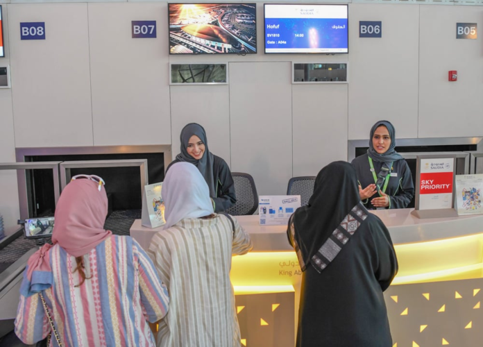 Ticketing Staff at Saudi Arabia