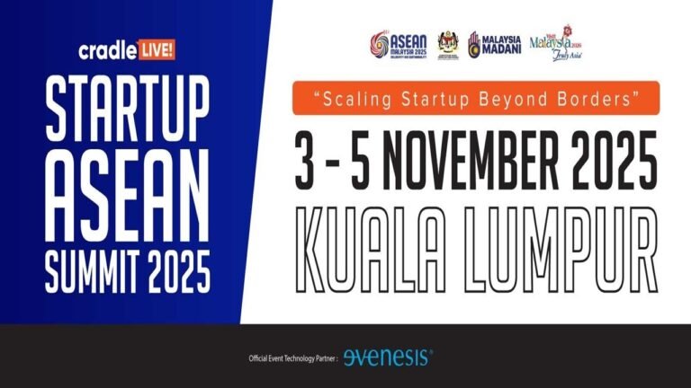 REGISTRATION OPENS FOR CRADLE LIVE! STARTUP ASEAN SUMMIT 2025